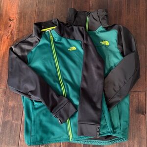 The North Face Men's Green and Black Jacket